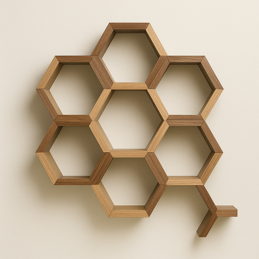 Hexagonal Shelves - Individuel Shelves - Image 6